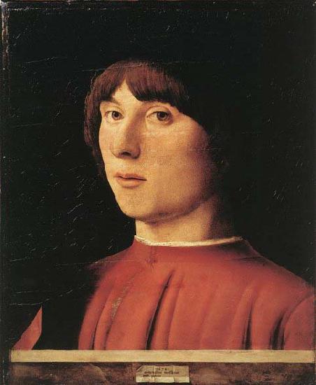 Antonello da Messina Portrait of a Man